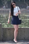 腿型蛮不错的白皙美女 [丝工坊作品]